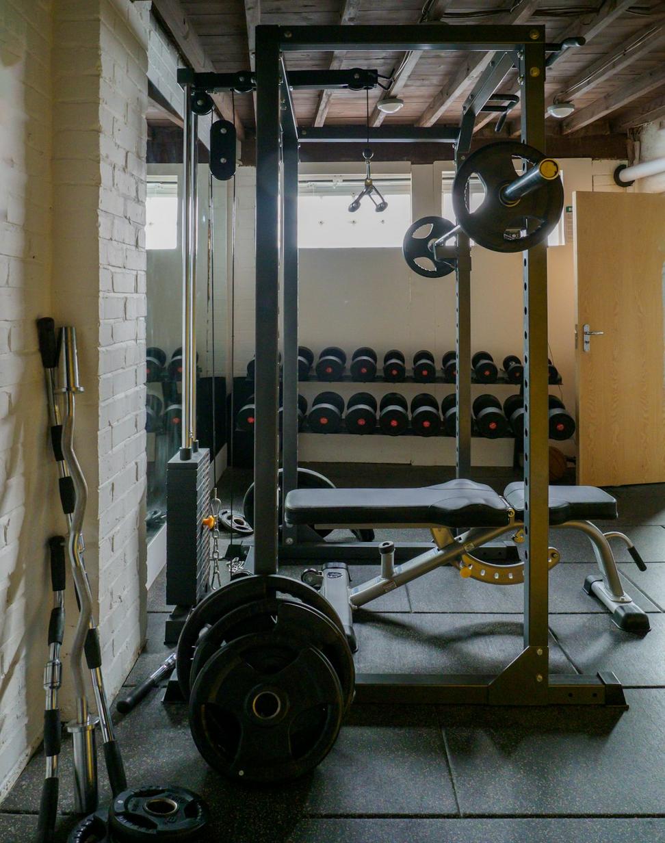 Early gym setup